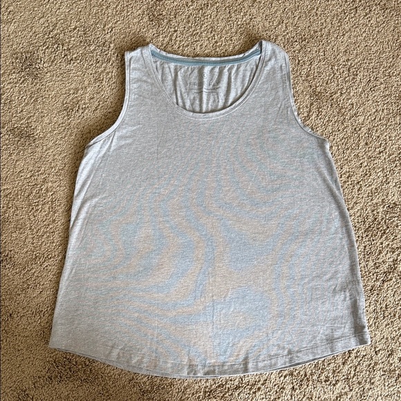 Free Fly Bamboo Blend Heritage Scoop Neck Tank Light Grey - Picture 1 of 8